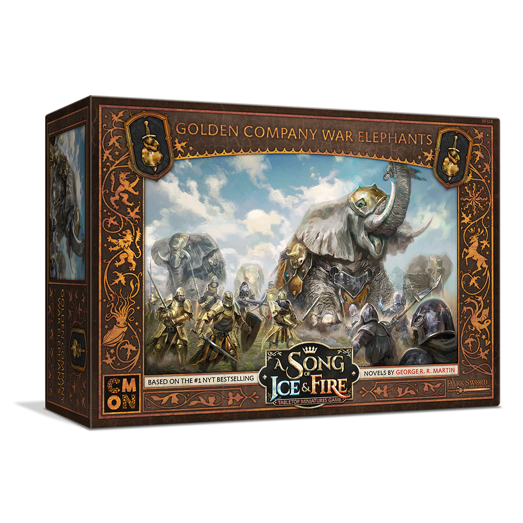 A Song of Ice and Fire : Tabletop Miniatures Game - Golden Company Elephants